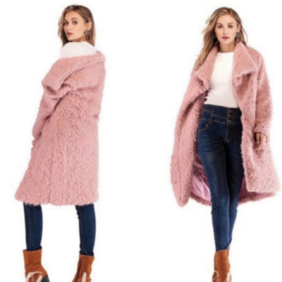 “THE EDIE” Bohemian Shaggy Coat - Picture 7 of 14